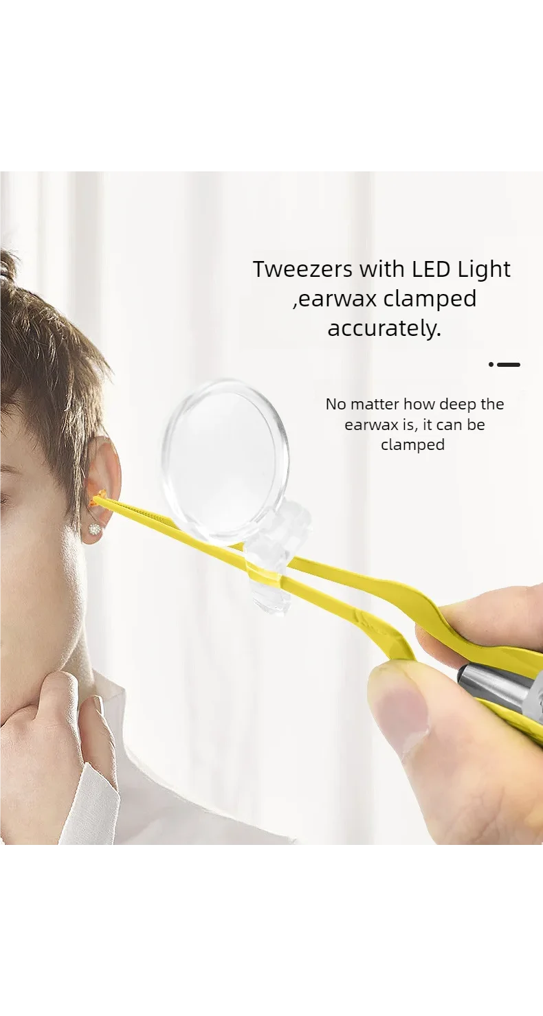 Illuminated Ear Wax Removal Tool Kit