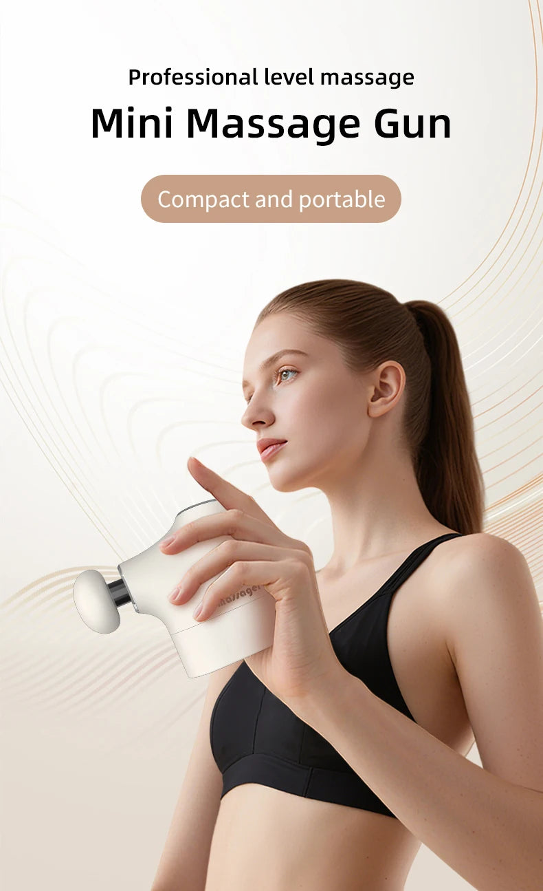 Portable Mini Deep Tissue Percussion Muscle Massage Gun