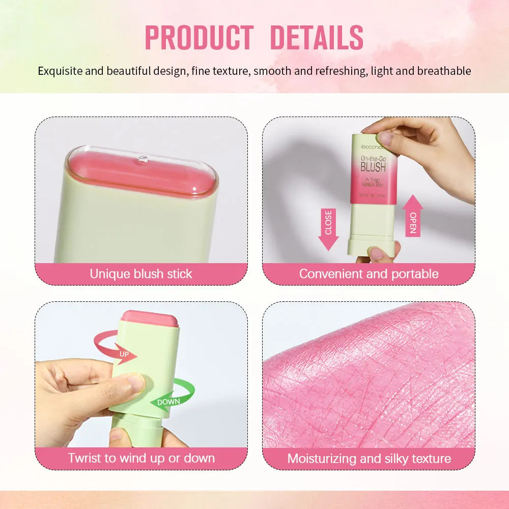 Color-Changing Tinted Moisturizing Blush Stick