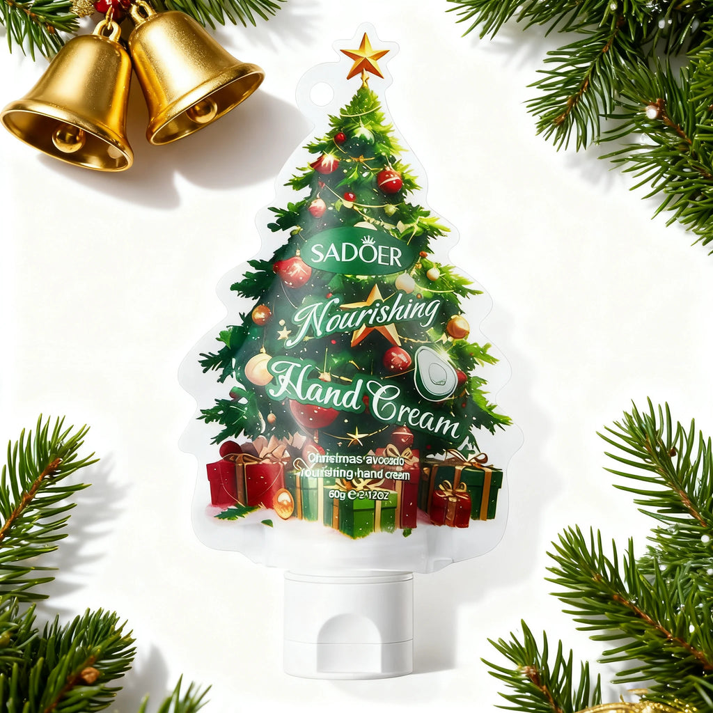 Moisturizing Christmas Hand Cream for Dry Winter Skin
