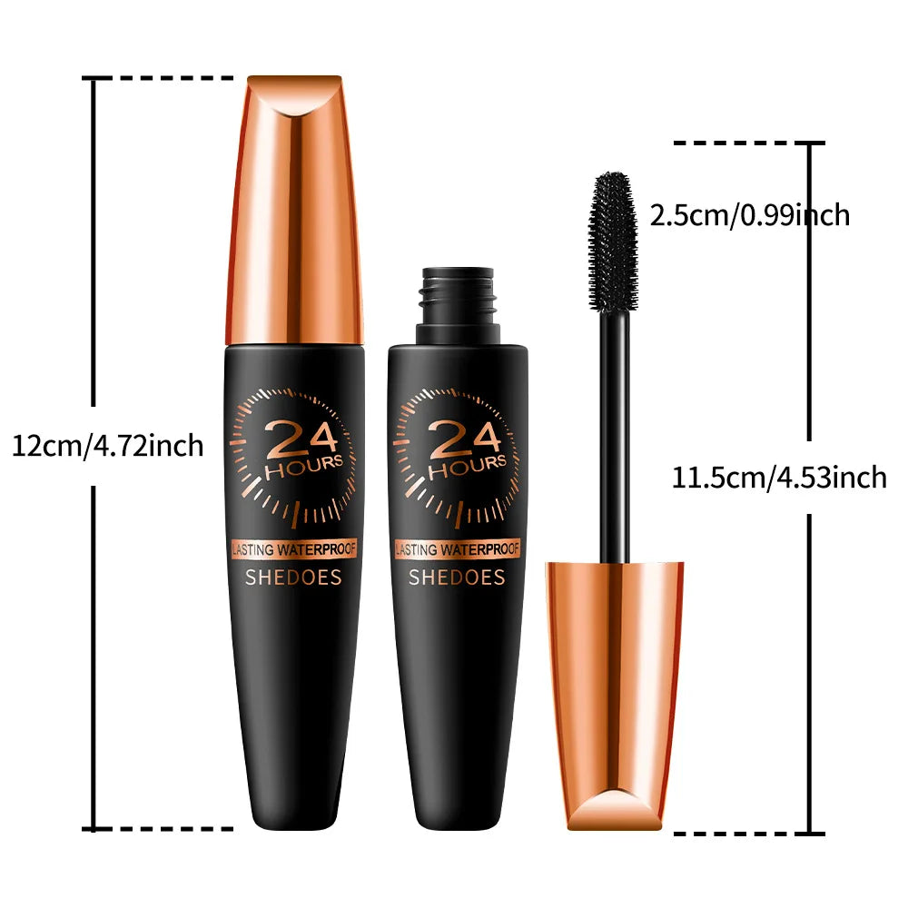 Waterproof Smudge-Proof Volumizing Mascara - 4