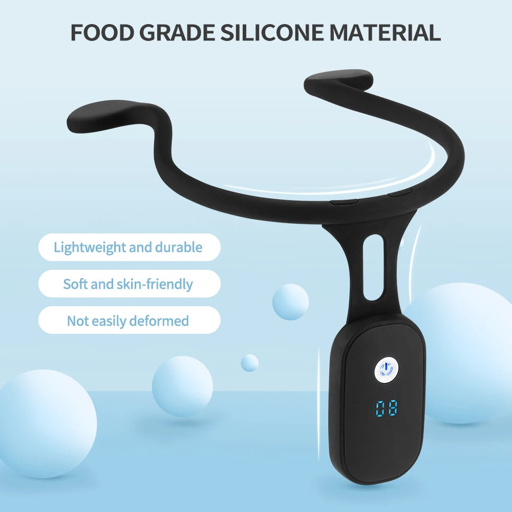 Smart Vibration Posture Corrector with LCD Display