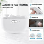 Electric Automatic Nail Trimmer and Polisher for Home and Travel