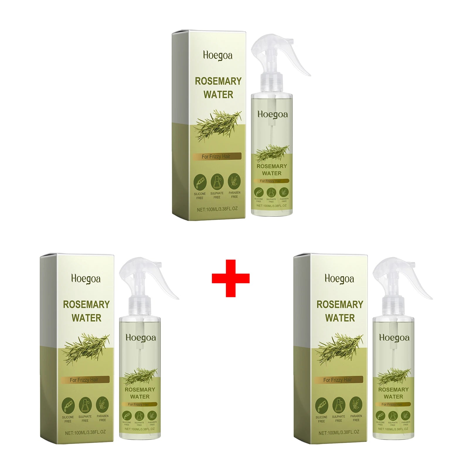 Rosemary Strengthening Hair Care Spray for Frizz Control - 14