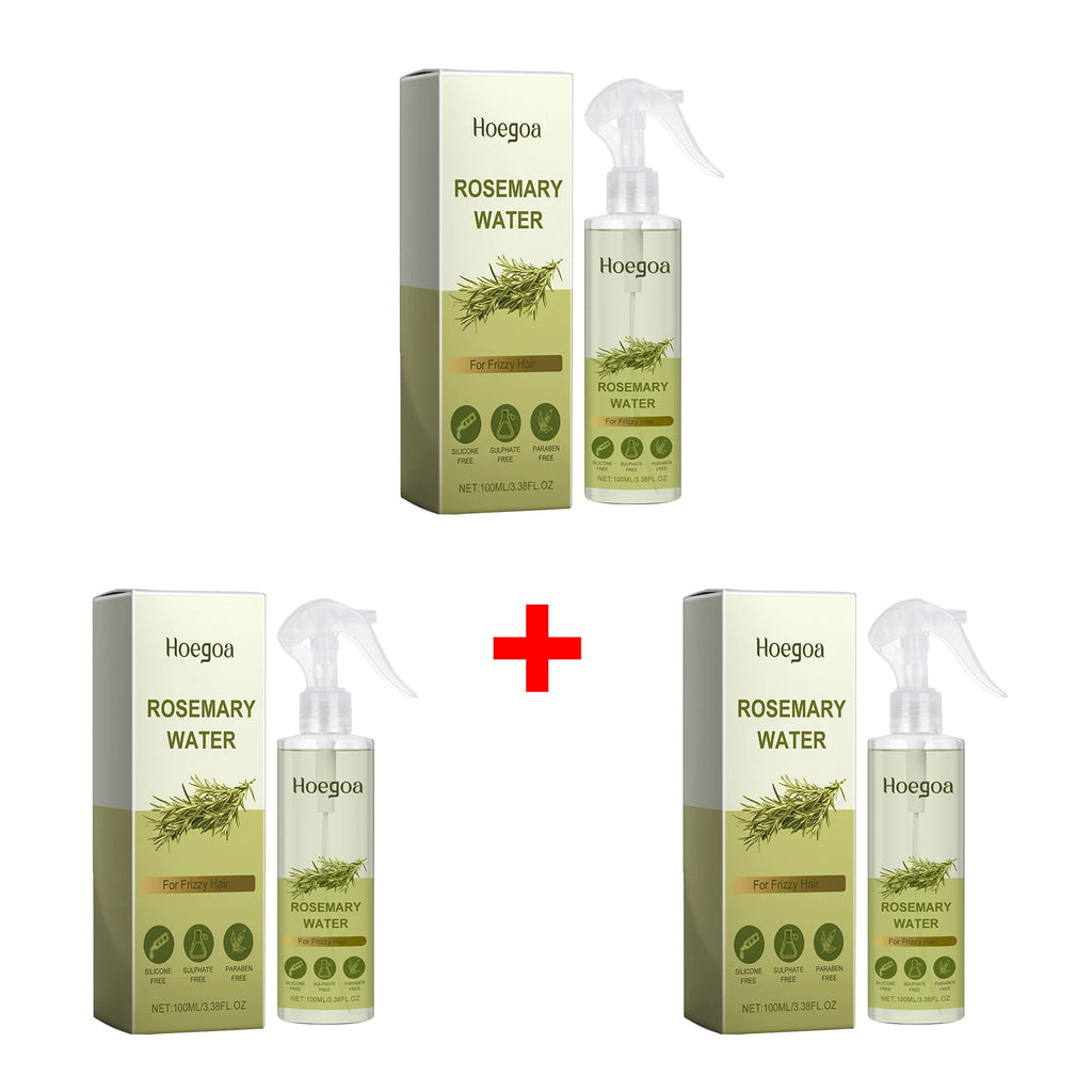 Rosemary Strengthening Hair Care Spray for Frizz Control