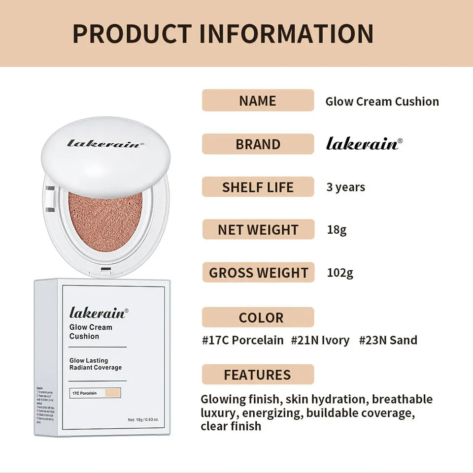 Dewy Glow Hydrating Air Cushion Foundation - 17