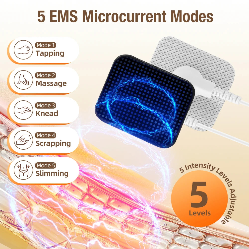 Ultrasonic EMS Body Slimming and Facial Lifting Massager