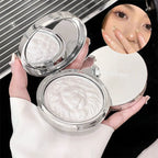 Lion Embossed Shimmer Highlighter Powder