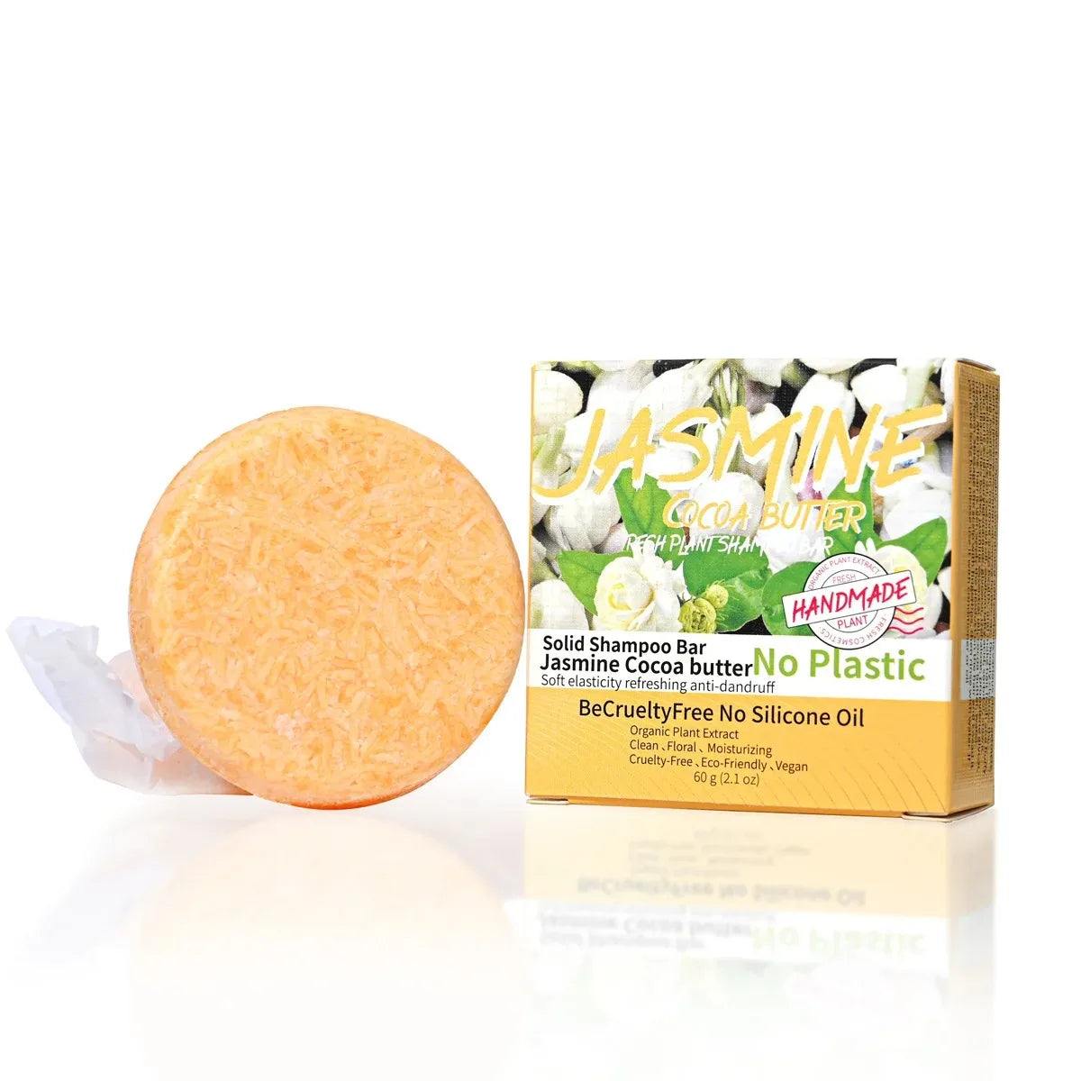 Jasmine Scented Solid Shampoo Bar for Oil Control - 2
