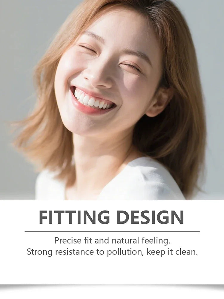 Instant Smile Cosmetic Dentures for Upper and Lower Teeth