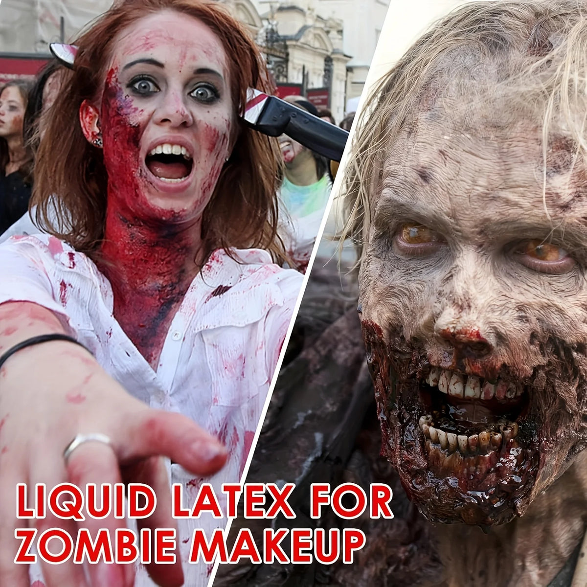Liquid Latex for SFX Makeup and Halloween Special Effects