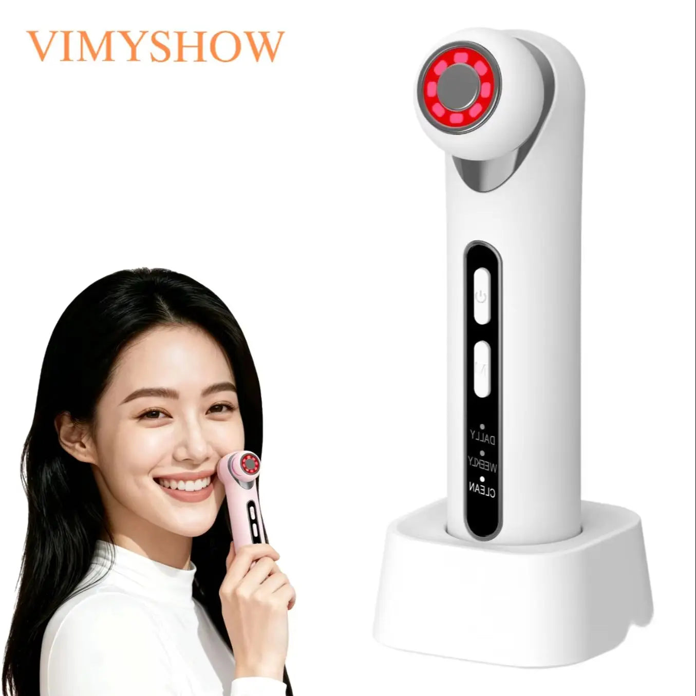 3-in-1 LED Photon Eye and Facial Rejuvenation Wand - 1