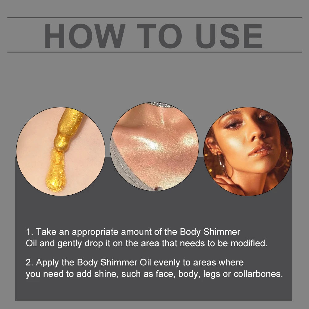 Liquid Shimmer Body and Face Highlighter