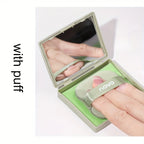 Portable Oil Blotting Sheets with Mirror and Puff
