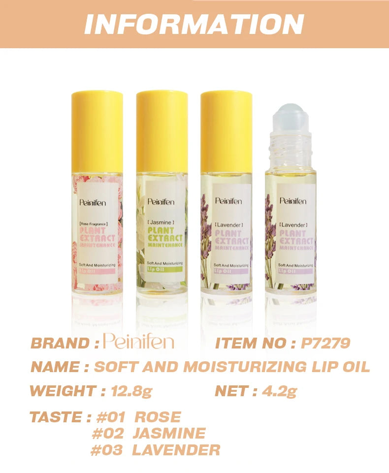 Hydrating Plant Essence Moisturizing Lip Oil Set
