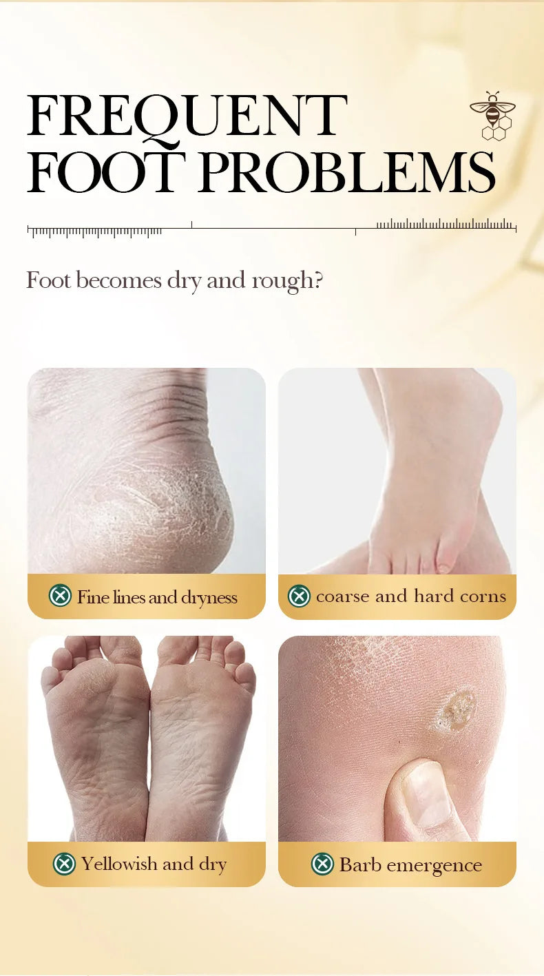 Vitamin E Manuka Honey Moisturizing Foot Mask
