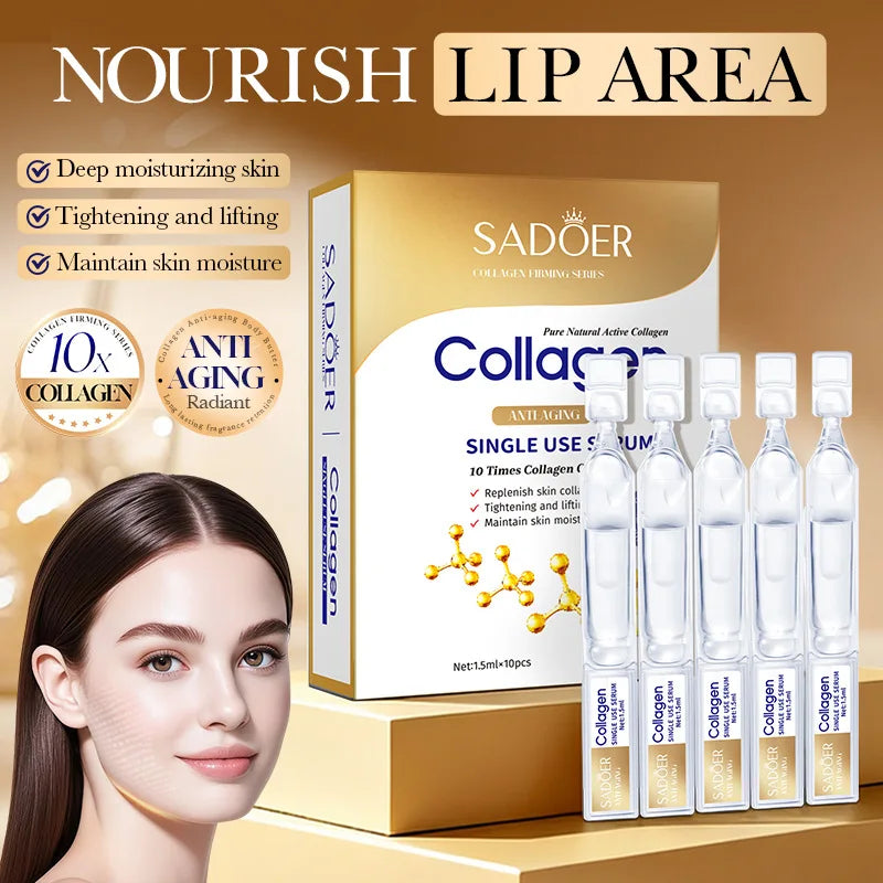 Collagen Anti-Aging Face Serum Single-Use Vials