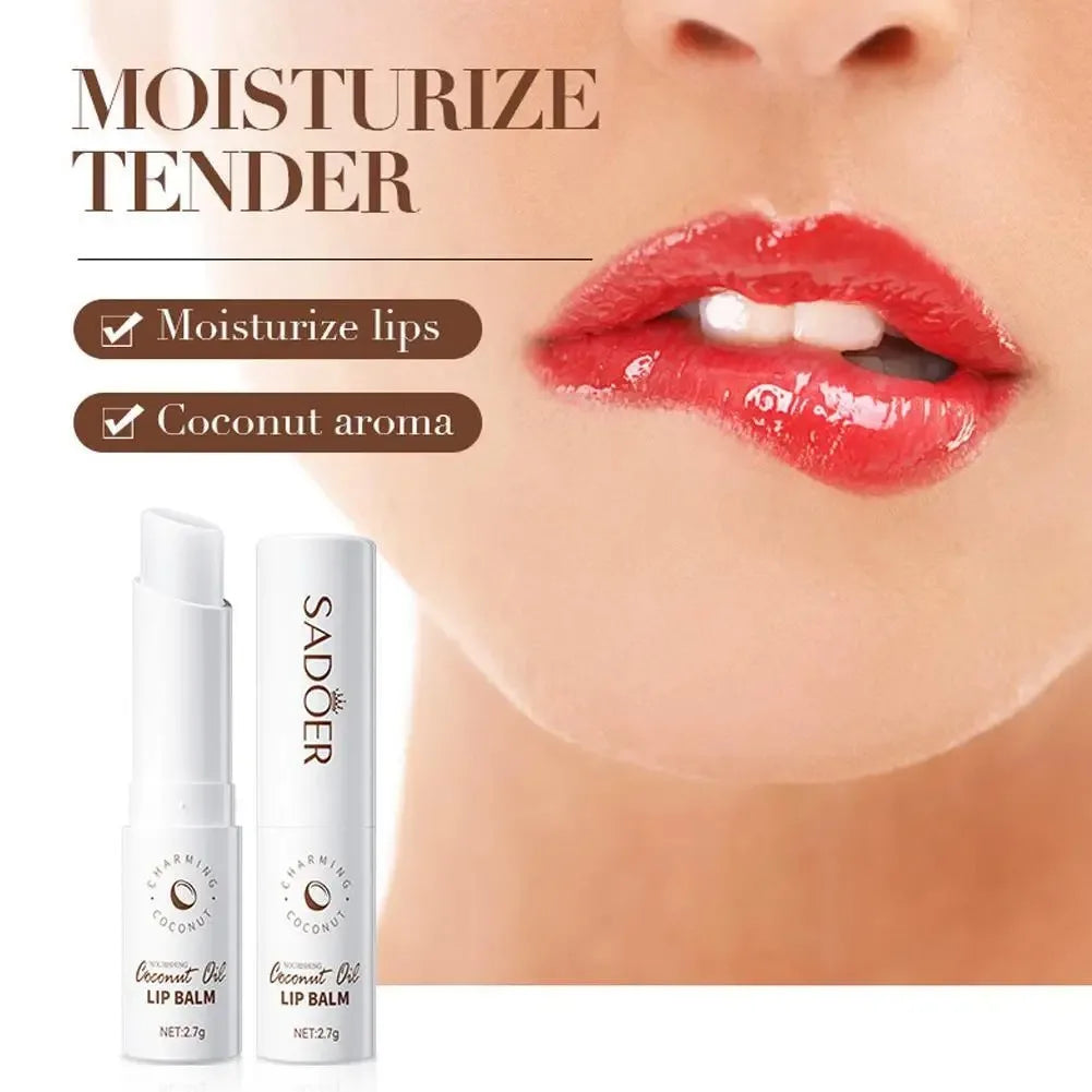 Coconut Moisturizing Lip Balm for Daily Dry Lip Relief
