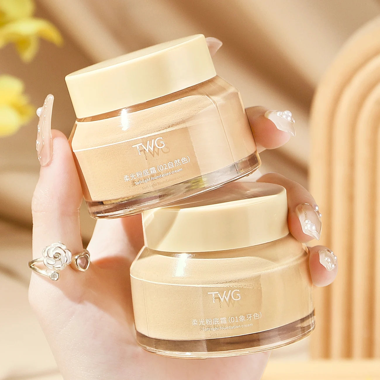 Buildable Soft Matte Liquid Foundation Cream - 9