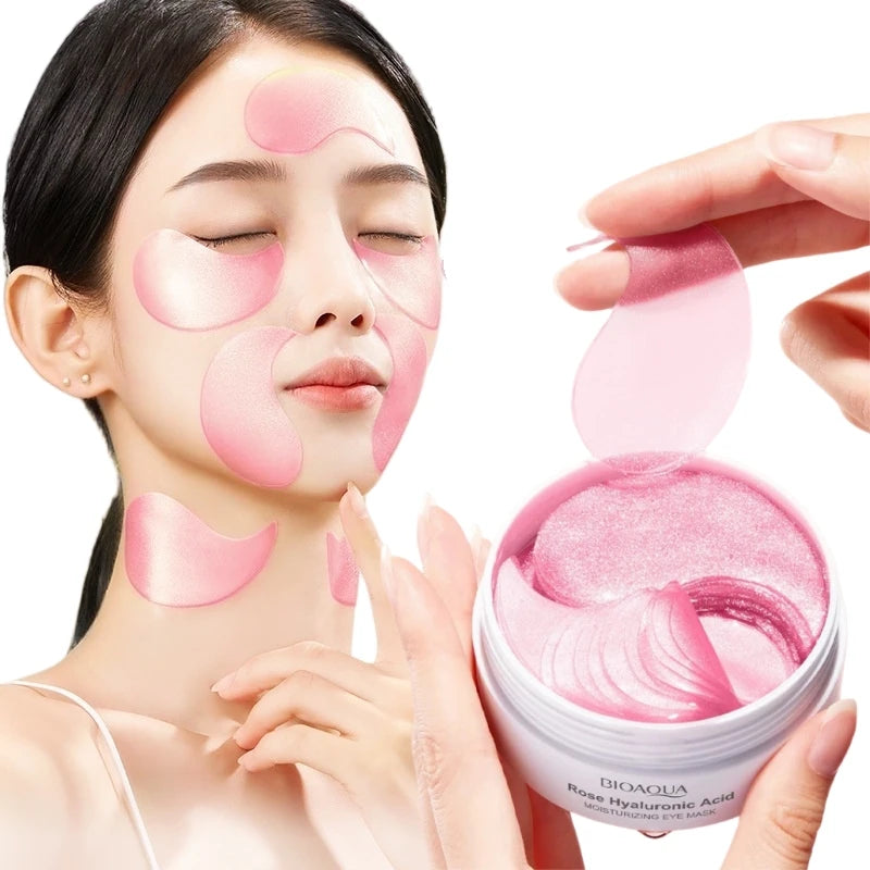 Rose Hyaluronic Acid Moisturizing Eye Mask