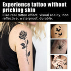 Long-Lasting Temporary Tattoo Ink Kit with Stencils