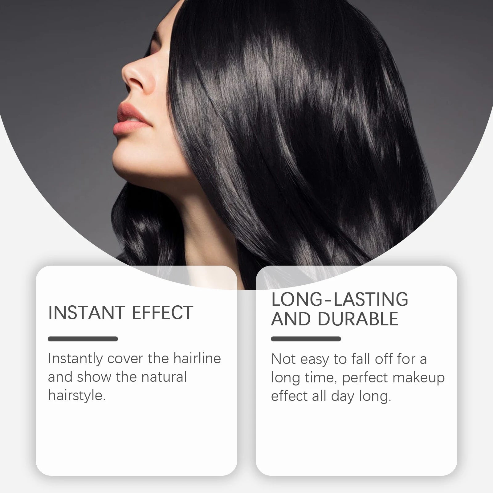 Instant Hair Root Concealer and Hairline Filler - 8
