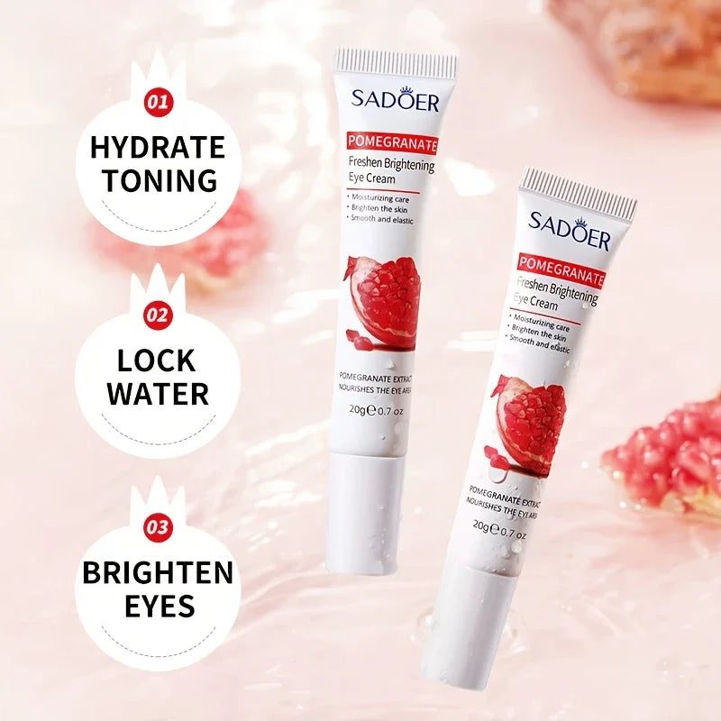 Pomegranate Brightening and Moisturizing Eye Cream