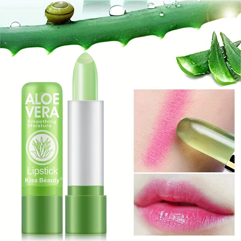Aloe Vera Color Changing Moisturizing Lipstick - 3