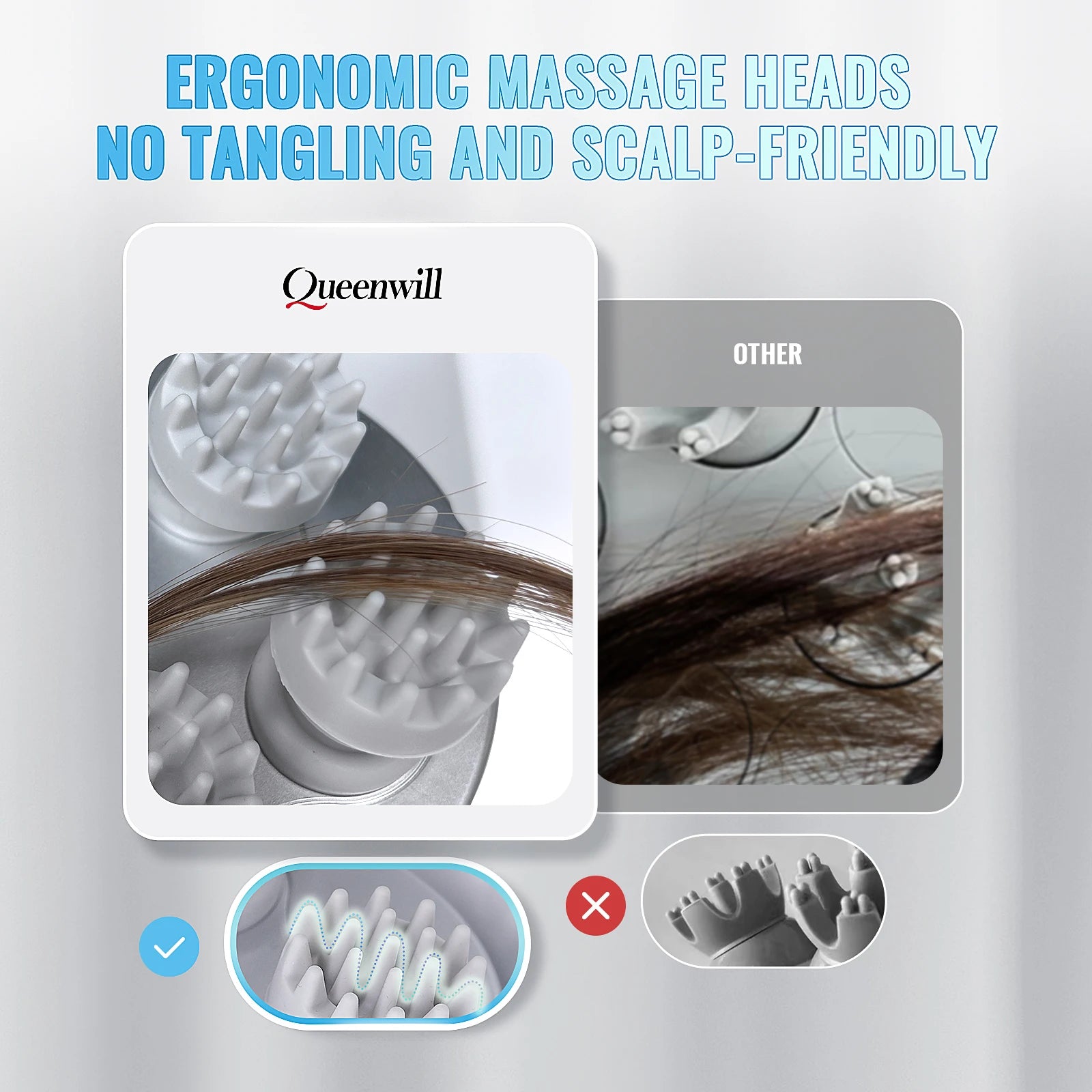 Electric Scalp and Full-Body Deep Tissue Massage Tool - 11
