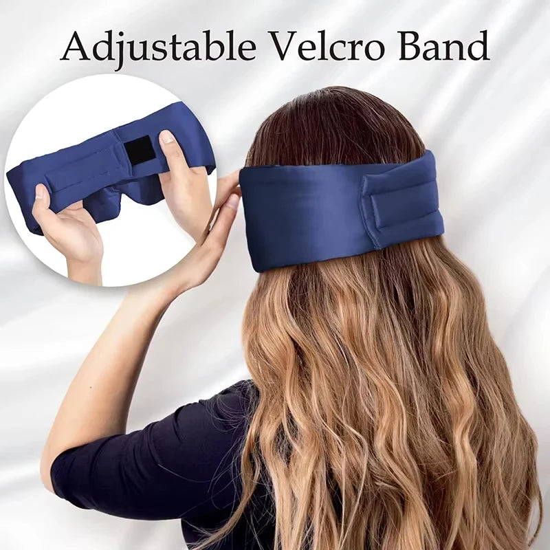 Silk Sleep Mask for Total Light Blocking and Comfort