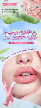 Color-Changing Hydrating Lip Balm for Soft Lips