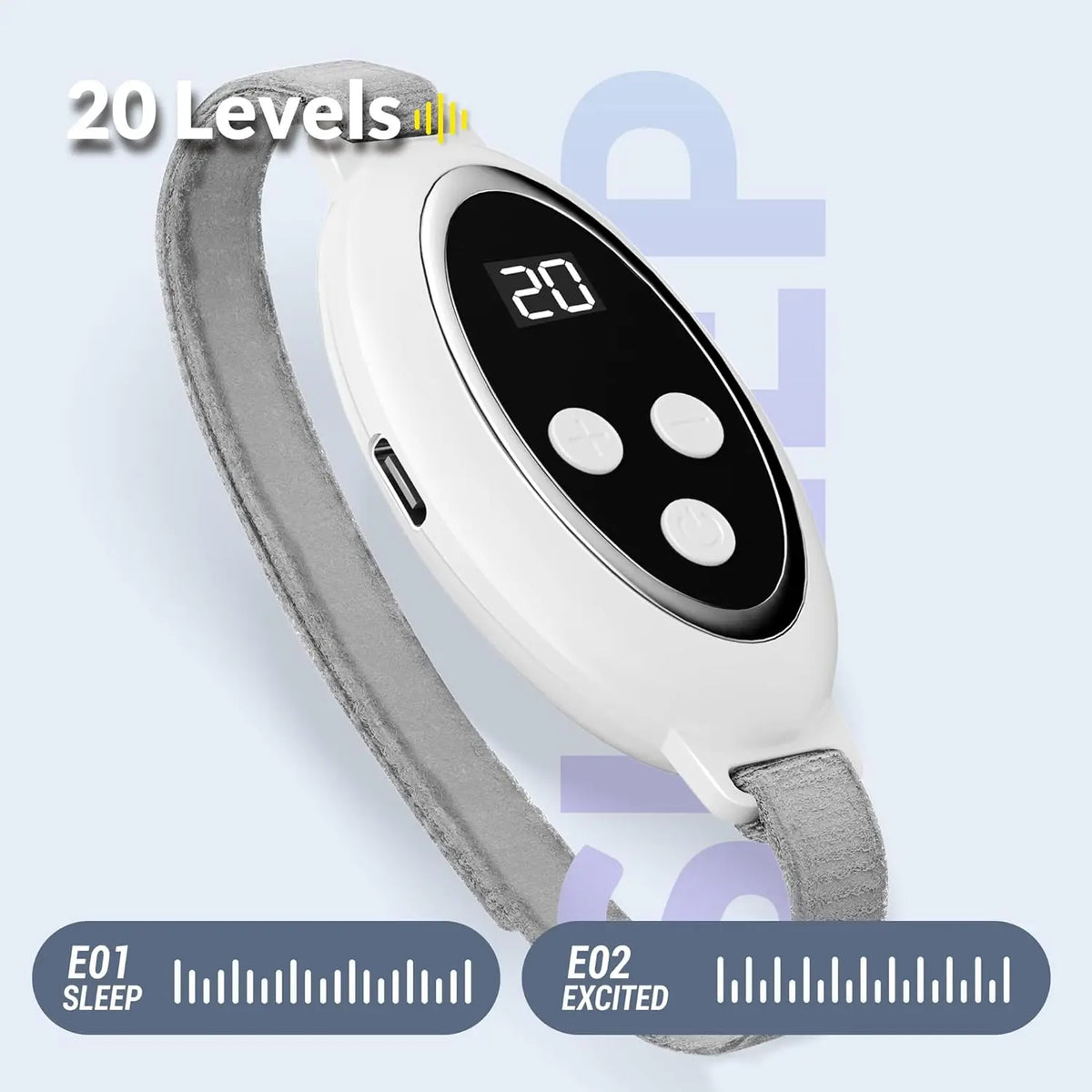 Microcurrent Handheld Sleep Aid Device