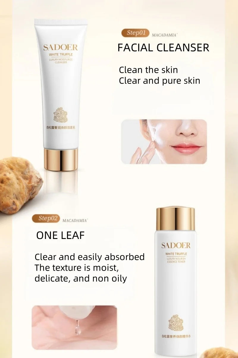 White Truffle Luxury 6-Piece Facial Skincare Set