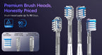 Portable Sonic Electric Toothbrush and Water Flosser Oral Care Set