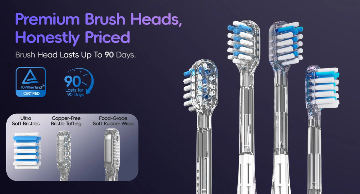 Portable Sonic Electric Toothbrush and Water Flosser Oral Care Set