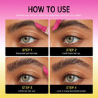 Long-Lasting Eyebrow Lamination Gel with Styling Comb