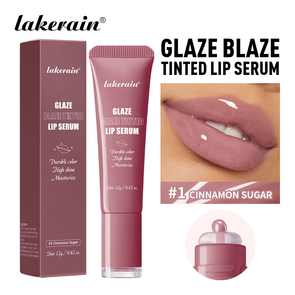 Hydrating Tinted Lip Serum for Plump and Glossy Lips