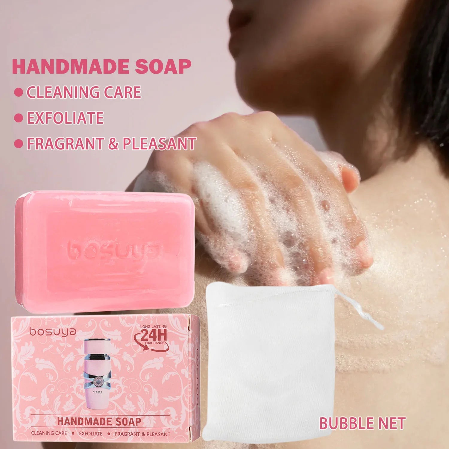 Long-Lasting Fragrant Handmade Exfoliating Soap - 7