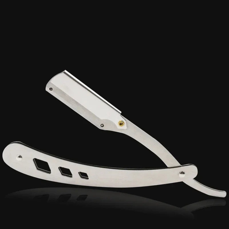 Professional Folding Straight Edge Barber Razor - 5