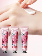 Hydrating Geranium Floral Hand Cream for Dry Skin