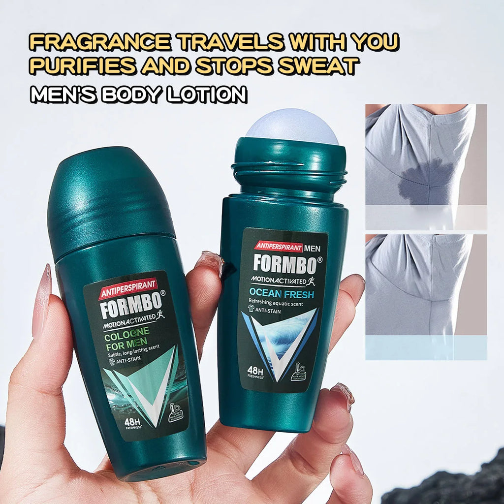 Long-Lasting Anti-Sweat Body Lotion for Men