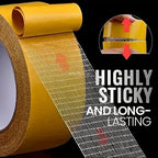 Heavy-Duty Waterproof Double-Sided Mesh Tape
