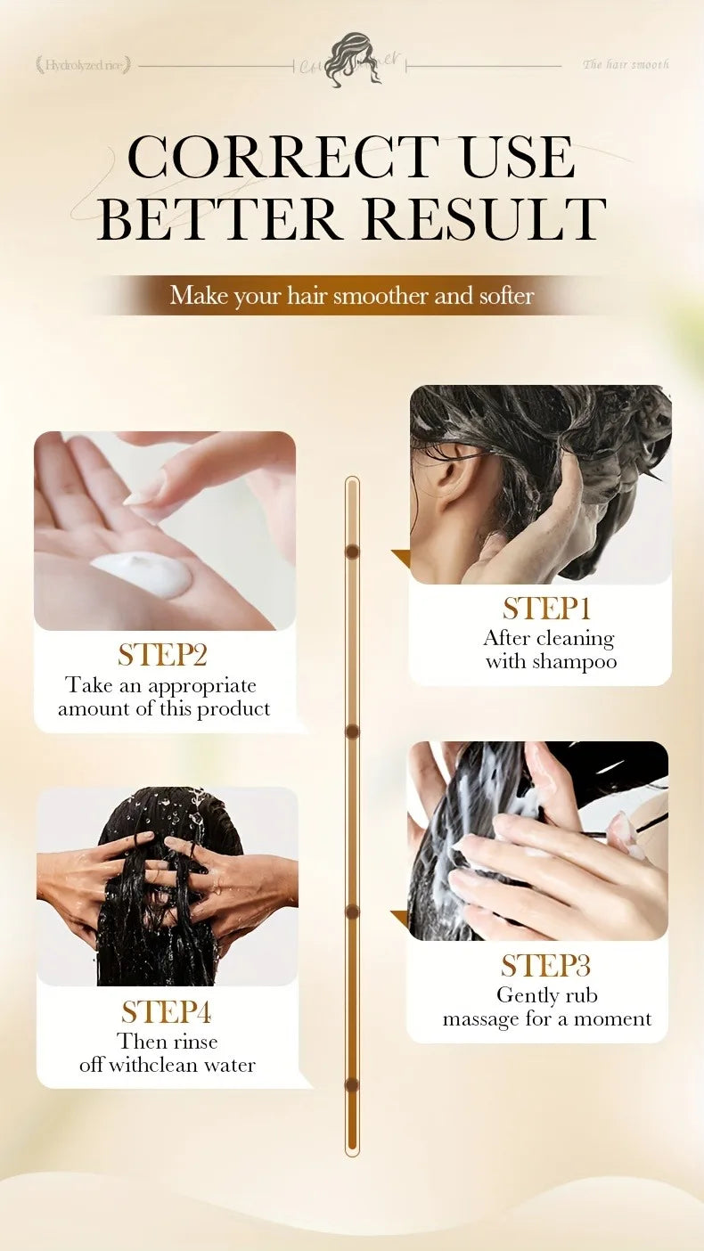 Smoothing Rice Extract Hair Mask Treatment