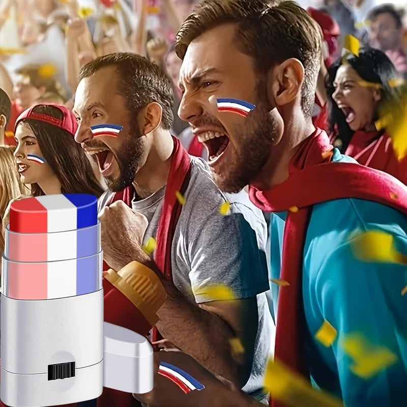 Country Flag Face Paint Stick for Sports Fans - 6