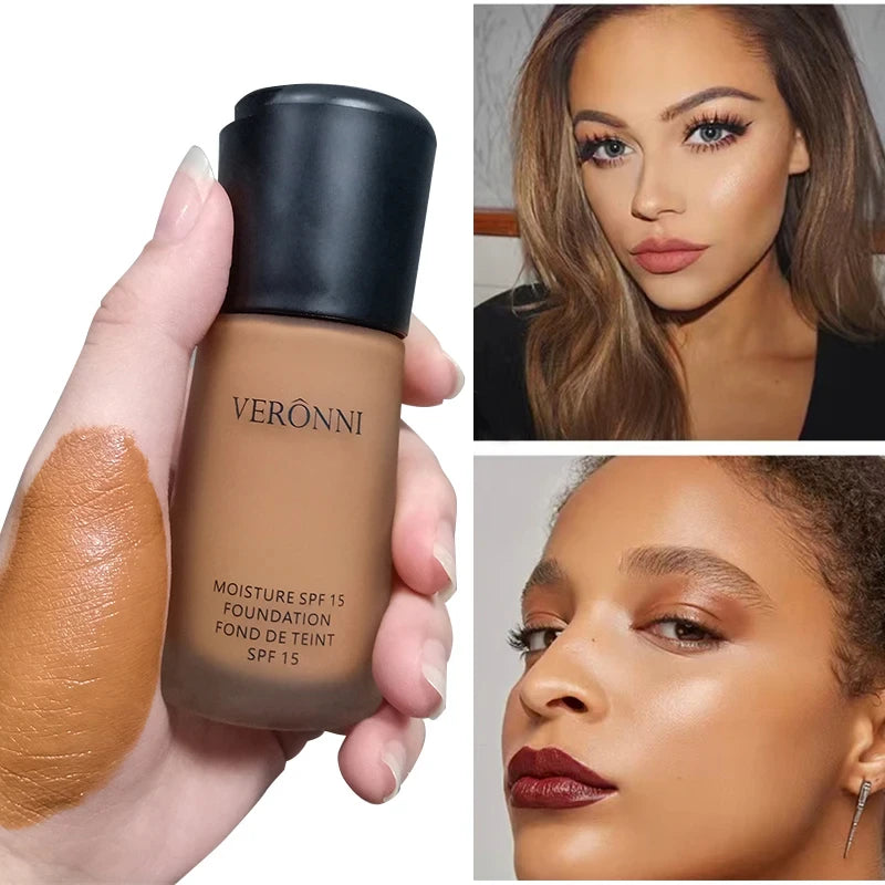 6-Color Full Coverage Face Concealer Foundation