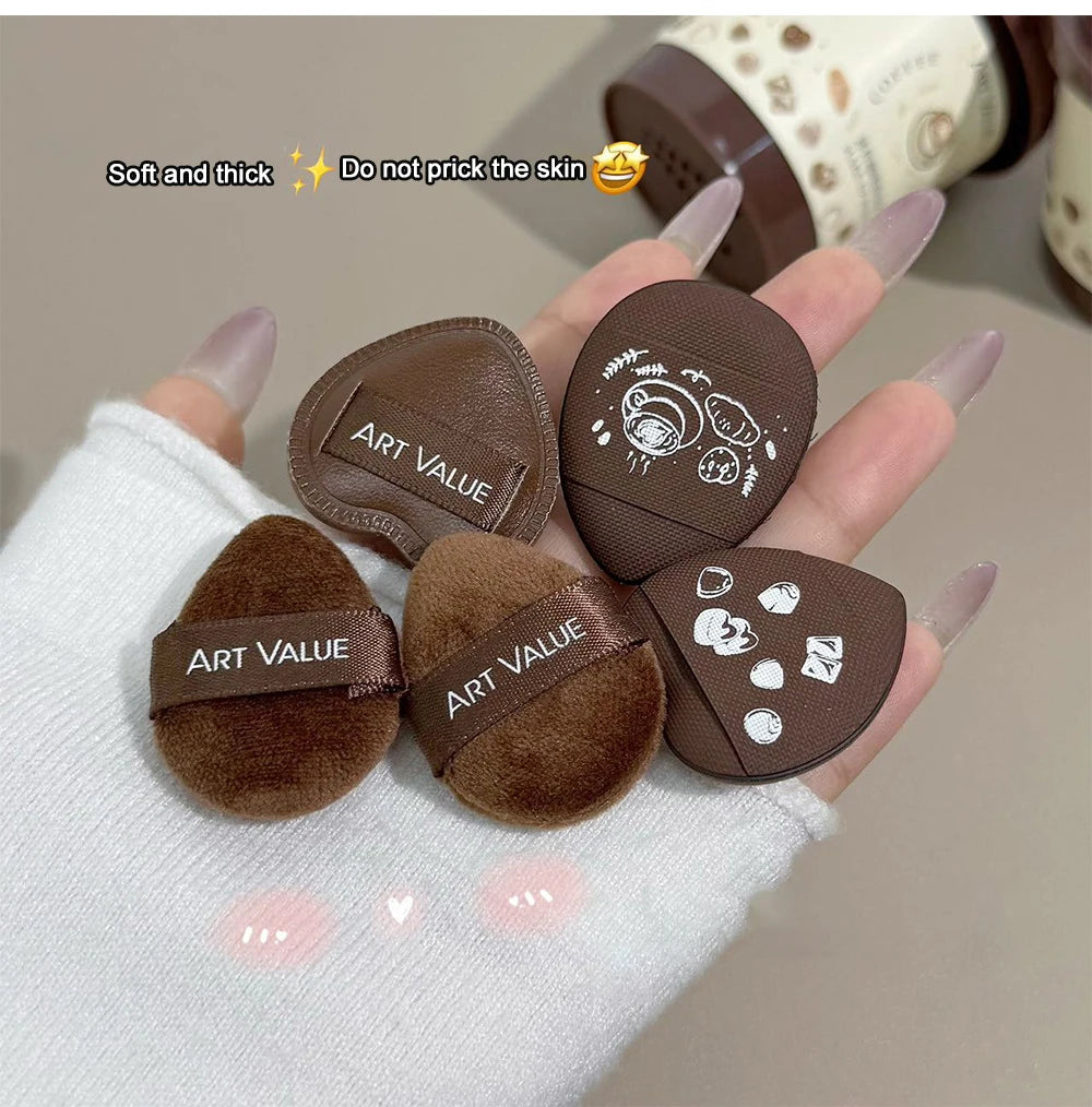 Mini Finger Makeup Sponge Set for Precision Application
