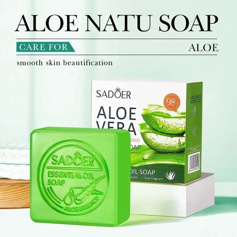 Aloe Vera Moisturizing Facial Cleansing Soap