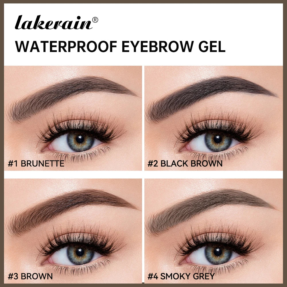 Waterproof Eyebrow Gel Set for Natural Long-Lasting Brows