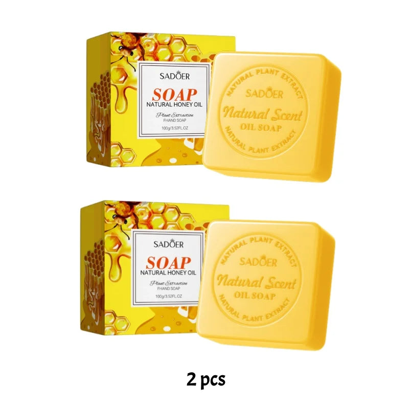 Honey Essential Oil Cleansing Soap Bar Set