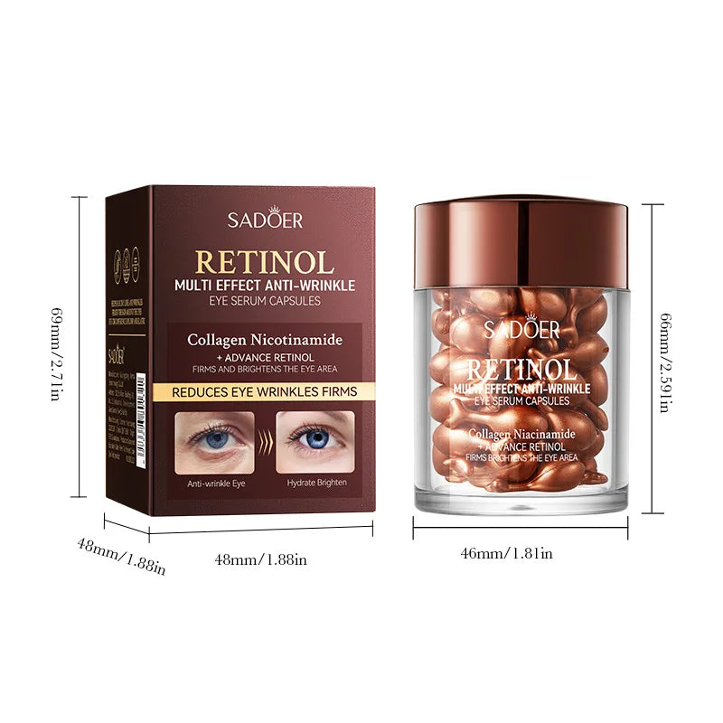 Anti-Wrinkle Retinol Eye Serum Capsules